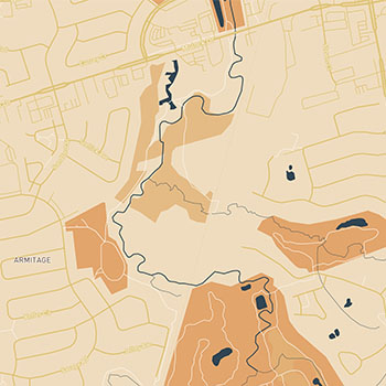 Sun-baked and cinematic — antique white #FAEBD7 base with tangerine #F4A261, rust orange #E76F51, and golden ochre #E9C46A. Deep crimson #9E2A2B and petroleum teal #264653 add heat and contrast.