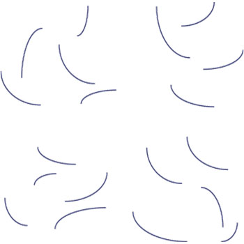 Soft curved lines represent subtle mood changes throughout the day.