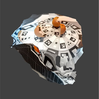 Scaniverse attempt 1 of orange.