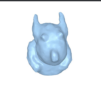 Gargoyle in 3D Viewer. Tried to bake in Cinema 4D but it didn't work.
