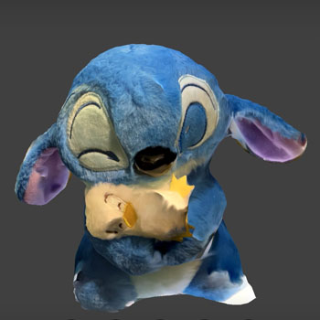 Scaniverse attempt 2 of Stitch.