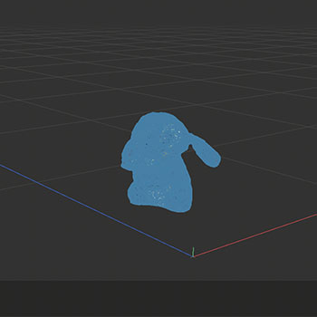 Stitch in Cinema 4D - Polygon reduction.