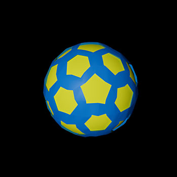 The squishy stress ball was modeled by starting with a sphere and subtracting small indents and surface deformations to mimic the look of pressed or squeezed material, giving it a realistic, soft appearance.