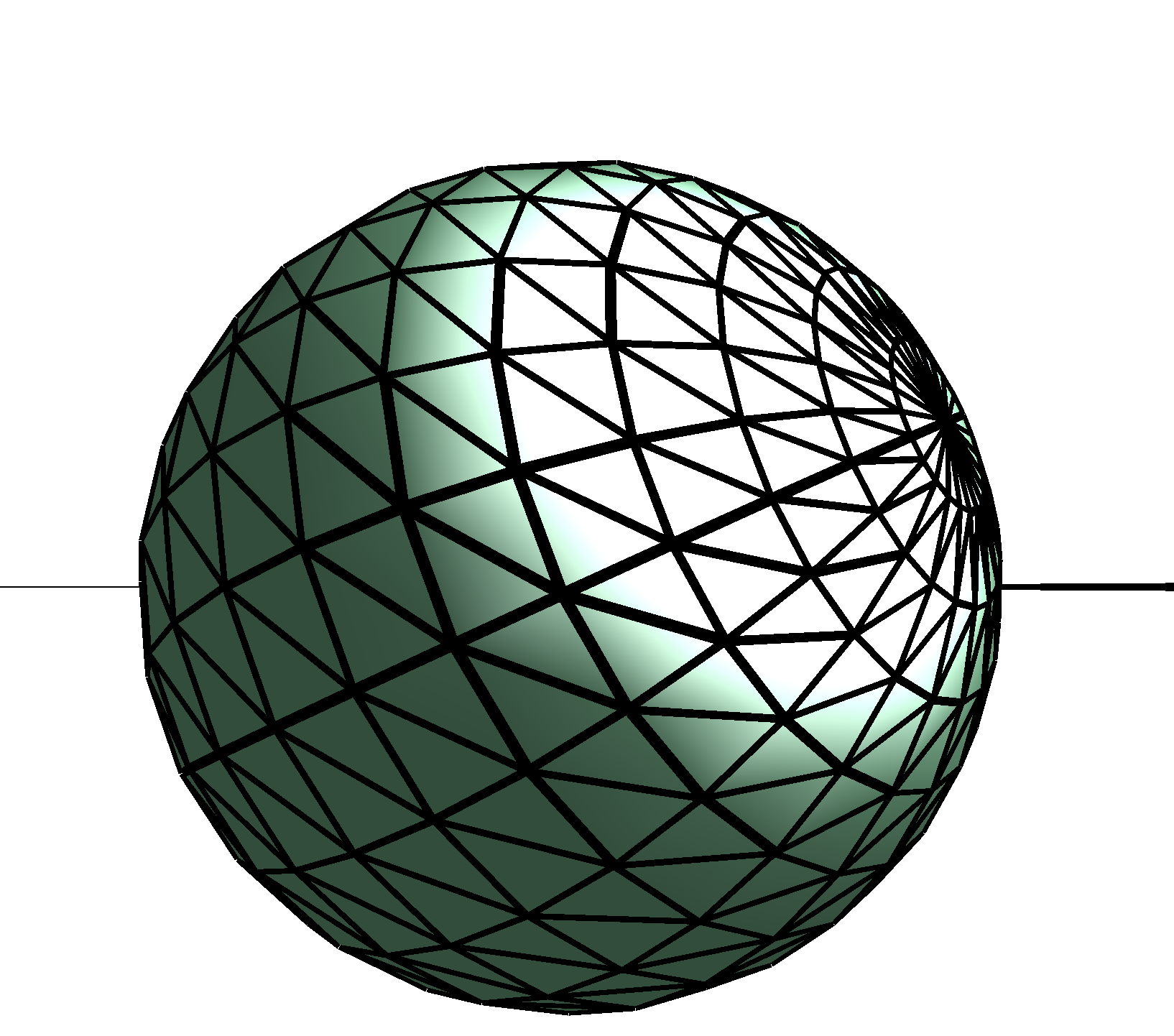 Camera moves around the sphere and plane with each arrow key pressed. Added in pointlighting.